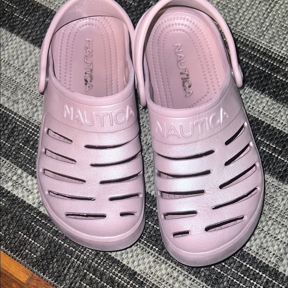 Nautica Kids Pink Clogs